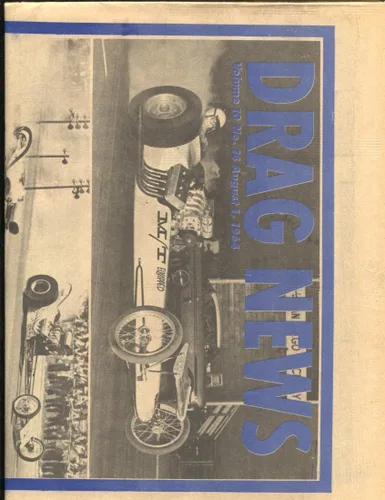 Drag News-8/1/1964-Jerry Baltes Wins at San Diego Raceway/Two Dragsters Face off at Amarillo Dragway/ 4 Wide at York, P.A. cover-1964