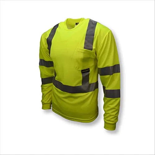 Miniatura 9 de Radians ST21-3PGS-2X Clase 3 Camiseta de seguridad de manga larga Max-Dri con malla transpirable, 2X-Grande, Verde