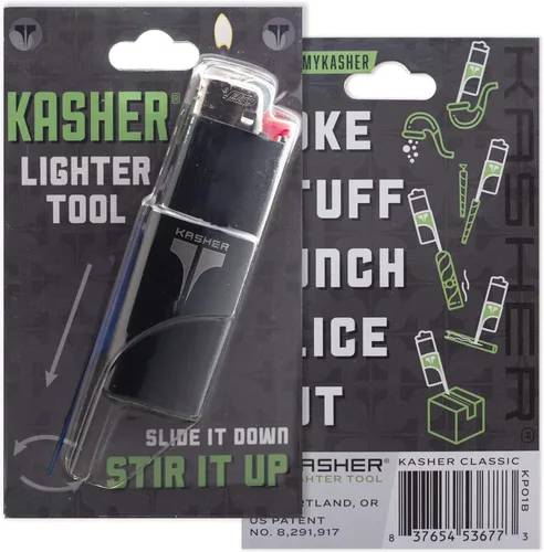 Miniatura 9 de Kasher Herramienta clásica para encendedores, accesorio ligero y multiherramienta para encendedores, adecuado para usar como limpiador de tuberías
