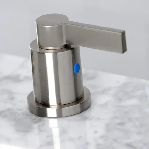 Miniatura 2 de Fauceture FSC8958NDL - Grifo de baño de 8 pulgadas con drenaje emergente, níquel cepillado