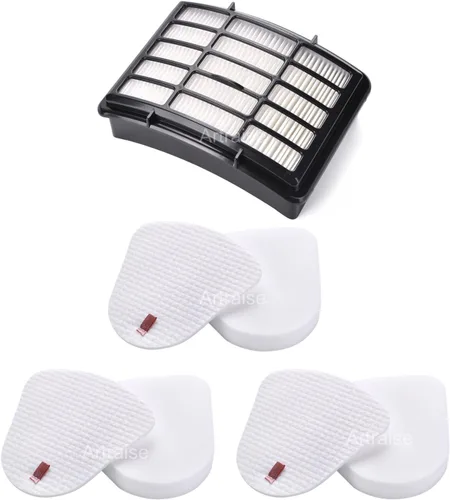 Artraise Paquete de 1+3 Filtros para Reemplazo de Filtro de Aspiradora Shark, compatible con Navigator Lift Away NV350 NV351 NV352 NV355 NV356E