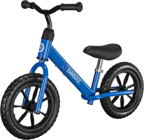 Bobike Toddler Balance Bike Toys for 2 to 5 Year Old Girls Boys Adjustable Seat and Handlebar No-Pedal Training Bike Best Gifts for Kids Azul