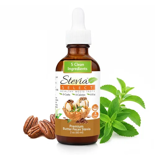 Miniatura 28 de Stevia Select Irish Cream Stevia Extract Liquid - Edulcorante cero calorías - Líquido de extracto de gotas de sabor natural - Gotas de café keto