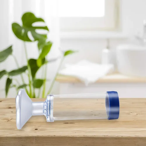 Miniatura 4 de Espaciador inhalador de gato/perro, inhalador de gato, cámara de aerosol felino, viene con máscara de 2 tamaños para gato/perro e instrucciones