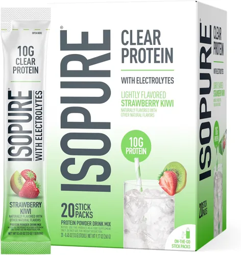 Miniatura 27 de Isopure - polvo de proteína de suero de leche con sabor a fruta ligera refrescante