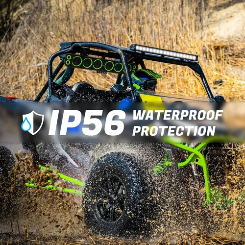 Miniatura 4 de GoHawk Barra de sonido UTV Barra de sonido ATV impermeable de 10 altavoces Luces Bluetooth y multicolor Altavoces SxS de 35 pulgadas Barra