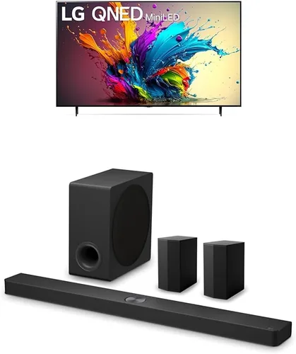 Miniatura 11 de LG QNED90T 4K Mini LED AI Smart TV de 65 pulgadas y barra de sonido 3.1.1 S70TY QNED a juego con Dolby Atmos (nuevos modelos 2024)