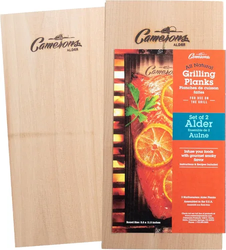 Miniatura 12 de Tablones para asar – Paquete de 2 tablas de cedro – Cedro occidental premium de 5.5 x 11.5 pulgadas para salmón a la barbacoa, mariscos, filetes