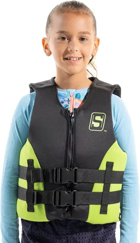 Miniatura 27 de Seachoice Evoprene - Chaleco salvavidas multideporte, nivel 70, tallas de niño a adulto Azul/Negro