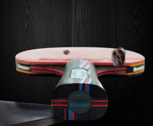Miniatura 5 de Senston Juego de 2 palas profesionales de ping pong intermedias avanzadas, raquetas de tenis de mesa con estuche de transporte Y6-bolas