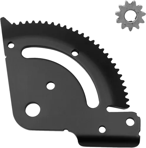 Kit de reconstrucción de engranajes de piñón para sector de dirección compatible con tractores de césped John Deere Serie D Reemplaza# UC13515