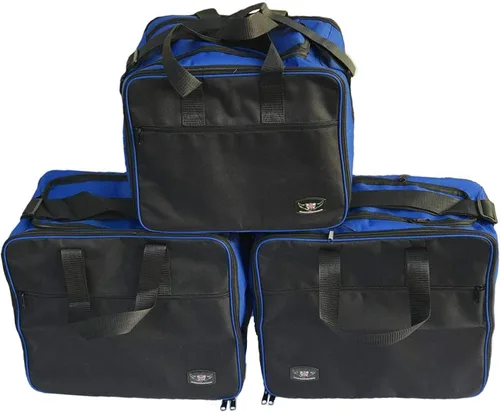 GREAT BIKERS GEAR Bolsas de forro para alforjas (juego de 3) bolsas para alforjas BMW R1200GS Adventure GSA de aluminio, bolsa de turismo de