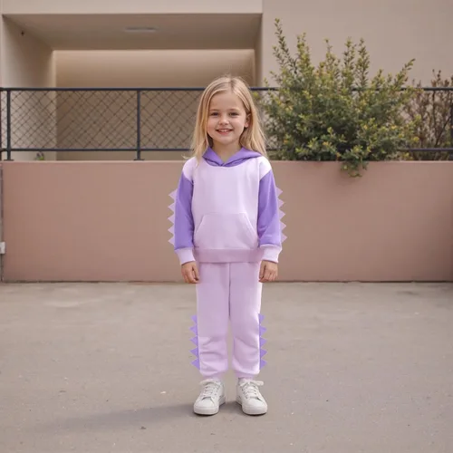 Miniatura 59 de Conjunto de ropa de otoño e invierno para bebé y niño, sudadera larga con capucha y pantalones para niños pequeños, 6, 12, 18, 24 meses, 2T