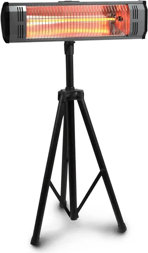 Heat Storm HS-1500-TT Infrarrojo, cable de 7 pies, trípode + calentador, negro