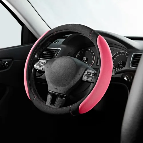 Miniatura 16 de Skechers - Funda para volante de automóvil con espuma viscoelástica, funda antideslizante para volante de 14.5-15 pulgadas, diseño cómodo y seguro