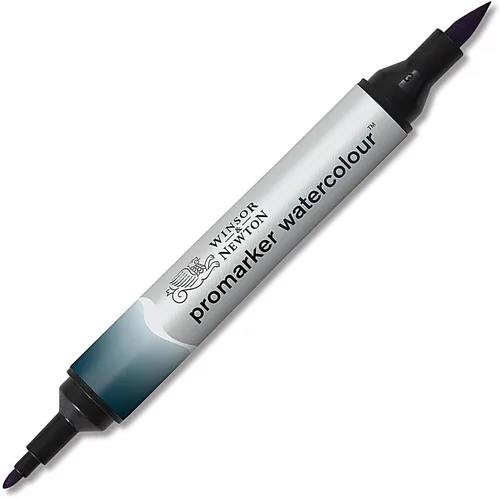 Miniatura 22 de Winsor & Newton ProMarker - Marcador de acuarela, tono carmesí Alizarin