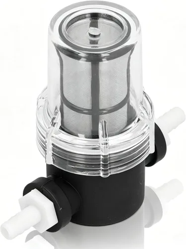 Cyrank Inline Beer Filter, Beer Inline Filter Strainer Beer Brewing Filter Beer Mesh Filter for Home Brewing 150 80 Mesh Water and Beer Filtering