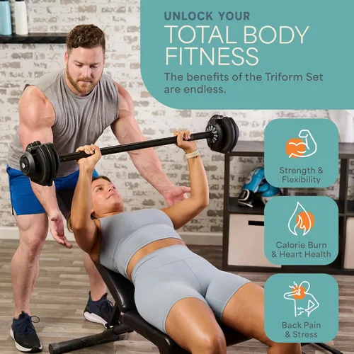 Miniatura 9 de Lifepro Adjustable Dumbbells Set – Quick Adjustment, Anti Slip Handle – Space Saving & Strength Training Weights for Home Gym Exercise & Fitness