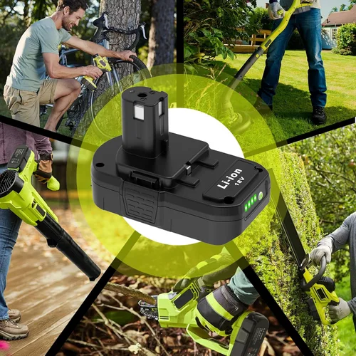 Miniatura 2 de Reemplazo de 3.0Ah para batería Ryobi de 18 V compatible con Ryobi batería de litio de 18 voltios ONE+ Plus P102 P103 P104 P105 P107 P108 P109