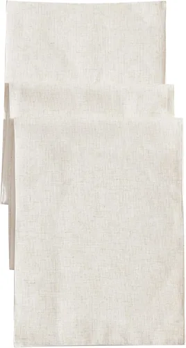 Miniatura 5 de Laura Ashley Dothan Mantel de Mezcla de Lino de Lujo para Cenas Formales, Vacaciones, Bodas o Fiestas, Juego de 8 Servilletas, Color Topo