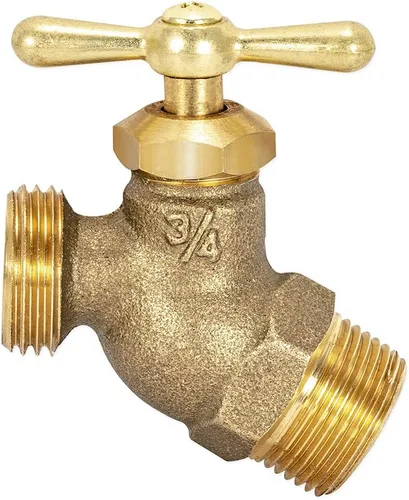 Miniatura 7 de Eastman Babero de manguera sin torceduras macho, conexión MIP de 1/2 pulgada, accesorio de plomería de latón, 20205