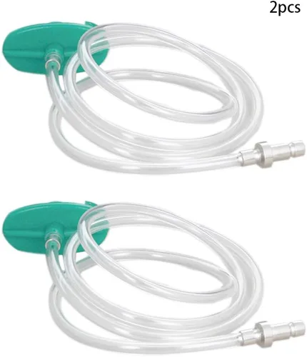 Miniatura 2 de Auniwaig Tubo de aire pegamento dispensador adhesivo 50cc jeringas conector adaptador para industrial 2pcs