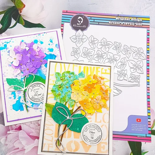 Miniatura 4 de Alinacutle Troqueles troquelados de metal de libélula para hacer tarjetas hechas a mano, álbum de recortes, plantilla de manualidades de papel..
