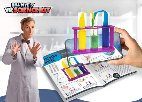 Miniatura 4 de Abacus Brands Bill Nye's VR Science Kit - Virtual Reality Kids Science Kit, Book and Interactive STEM Learning Activity Set