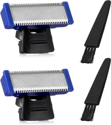 Miniatura 11 de LinMei Cabezal de repuesto para maquinilla de afeitar compatible con micro toques Gen 1 Solo Trimmer Head Hybrid Shaver cuchillas de repuesto