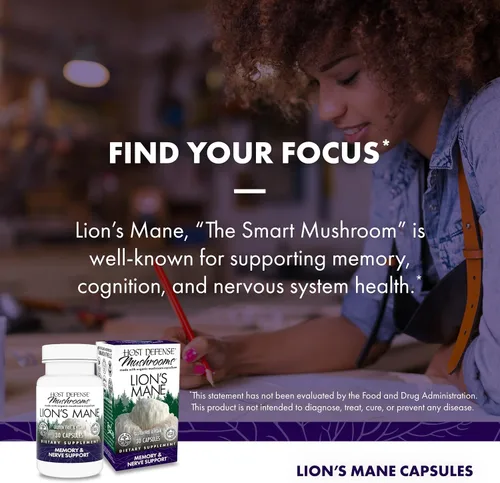 Miniatura 5 de Host Defense Paquete con cápsulas Cordyceps, 120 unidades y cápsulas de melena de león, 30 unidades - Apoya la salud y la energía inmunológica