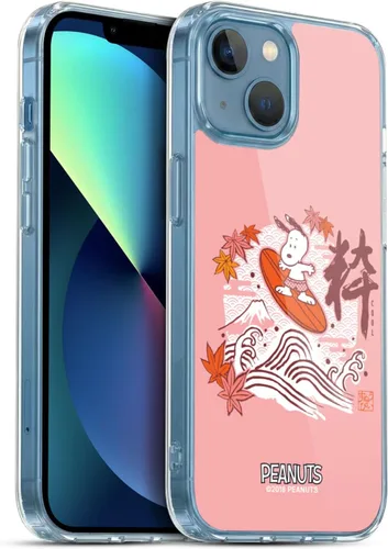 Miniatura 183 de Carcasa de gel para iPhone 7 Plus/iPhone 8 Plus, diseño de Snoopy Oriental de Peanuts, Badges