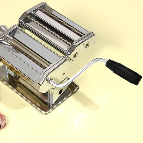 Miniatura 6 de Lovelysp - Mango de máquina de pasta italiana y clip, repuesto manual para máquina de fideos y accesorios (negro) 2