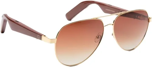 Lucyd Gafas de sol UV Bluetooth para hombre con micrófono con cancelación de ruido, compatibles con asistente de voz Siri y Alexa, conducción y