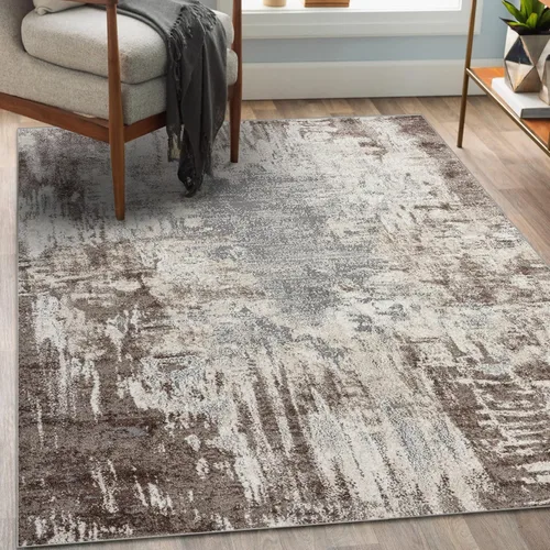 Miniatura 17 de LUXE WEAVERS - Alfombra artística de 5 x 7 pies, gris-gris