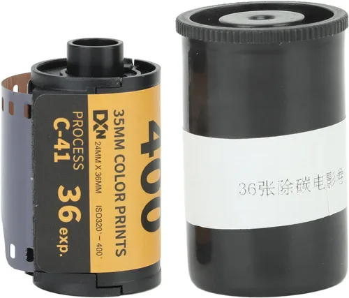 Película de color para cámara de color, rollo de película personalizada 400 de 1.378 in de grano fino y amplia latitud de exposición HD, película