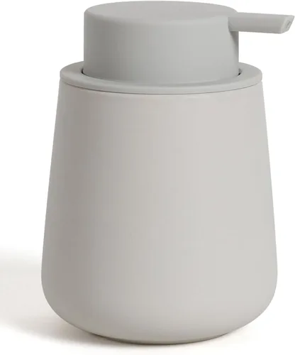 Miniatura 8 de Bosilunlife Dispensador de jabón de manos, dispensador de jabón de cerámica de 12 onzas, dispensador de jabón líquido recargable para baño