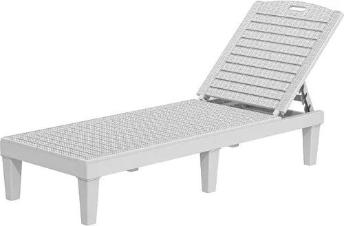 Miniatura 15 de YITAHOME - Tumbonas para exteriores con cojín y respaldo ajustable, tumbonas resistentes para patio junto a la piscina, fácil montaje, impermeables