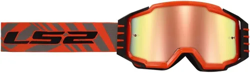 Miniatura 4 de Cascos LS2 Charger Pro para motocicleta con gafas OTG (Azul con lente de iridio azul)