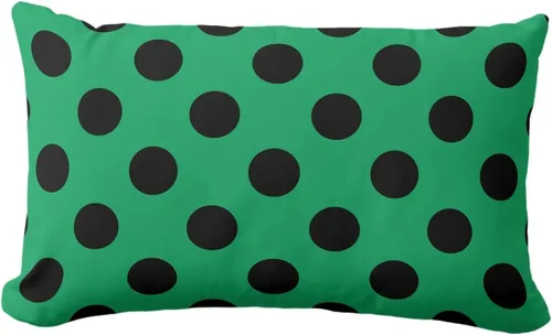 Miniatura 16 de Fundas de almohada de lunares negros sobre beige de 16 x 16 pulgadas, fundas de almohada decorativas rústicas y cuadradas para decoración del sofá