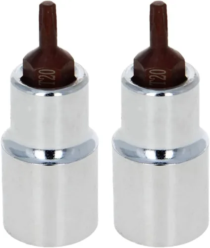 Miniatura 31 de Utoolmart 1/2-Inch Drive x T50 Torx Bit Socket S2 Acero 55mm/2.17" Longitud Auto Reparación Herramienta Listo Impacto 2 Pcs