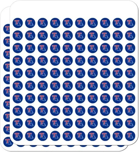 Miniatura 10 de Louisiana Tech University Bulldogs Logo Planner Calendario Scrapbooking Craft Pegatinas Opaco