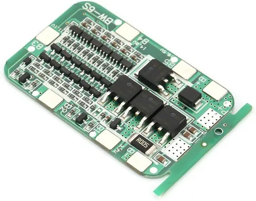 Miniatura 8 de Tablero de batería de 6S 15A 22V 24V Tablero de carga de batería de litio Módulo de cargador de placa de célula de PCB para célula de iones de litio