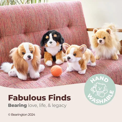 Miniatura 3 de Bearington Bernie The Bernese Mountain Dog Animal de Peluche, Animal de Peluche de Cachorro de 13 Pulgadas, para Edades de 3 a 14 Años