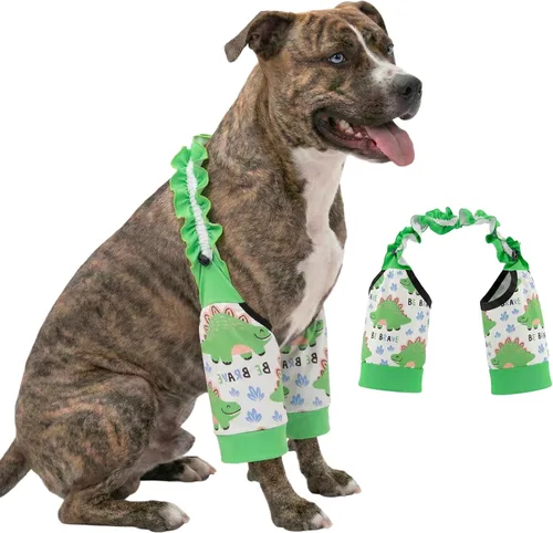 Miniatura 10 de LovinPet Mangas delanteras para perros medianos y grandes, protección de codo elástica en 4 direcciones, recuperación antilamos, prevención de calor