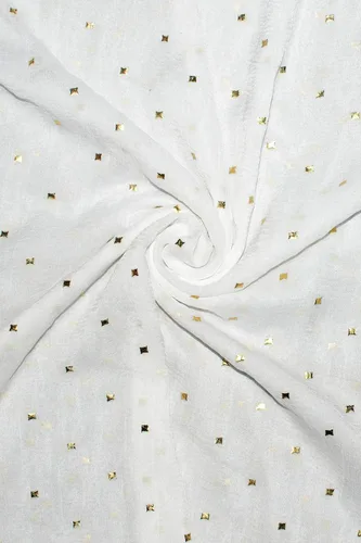 Miniatura 4 de Chandrakala Chal Dupatta de gasa para mujer, chal envolvente Chunni, beige (D191-P)