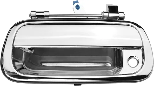 Ajuste personalizado para manija de portón trasero Toyota Tundra 2000-2006, manija de pestillo de cierre plateada, accesorios de reemplazo para auto