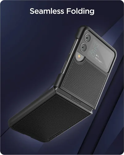Miniatura 3 de Encased Funda de cinturón para Samsung Galaxy Z Flip 3 con clip de funda serie DuraClip (Z Flip3)