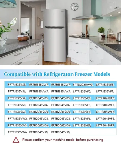 Miniatura 4 de 5304526183 5304522331 Temporizador de descongelación para refrigerador 8 horas 35 minutos Fits For Frigidaire White Westinghouse Refrigerator
