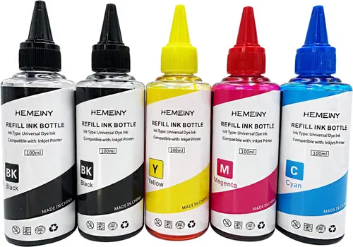 Miniatura 4 de Cartuchos de tinta remanufacturados 67XL y botellas de repuesto de tinta compatibles con HP Envy 6052 6055 6058 6075 Pro 6452 6455 6458 Deskjet 1255