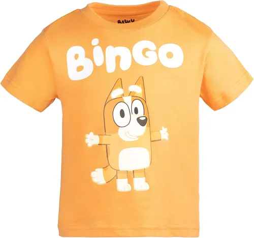 Miniatura 4 de Bluey Bingo 3 Pack Graphic T-Shirts Toddler to Big Kid